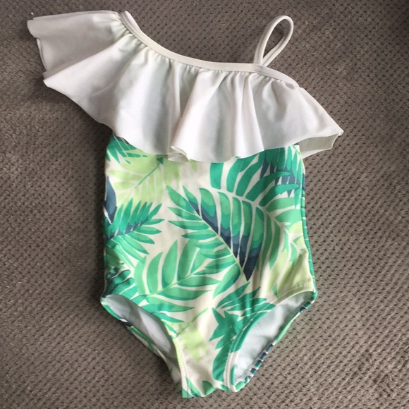 Janie and Jack Other - Janie&jack palm print swimsuit